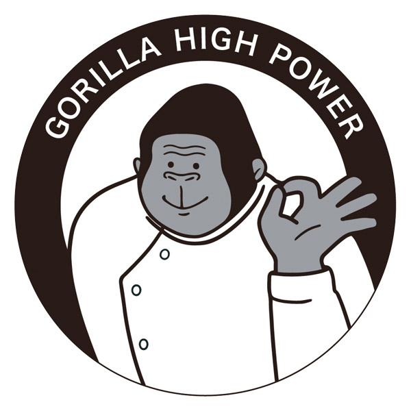 ゴリラのひとつかみ ピンク